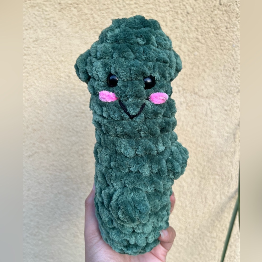 Crochet Pickle Plushie
